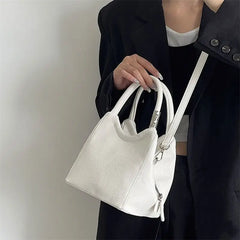 Women Shoulder Crossbody Bags Top-handle Bucket Bag