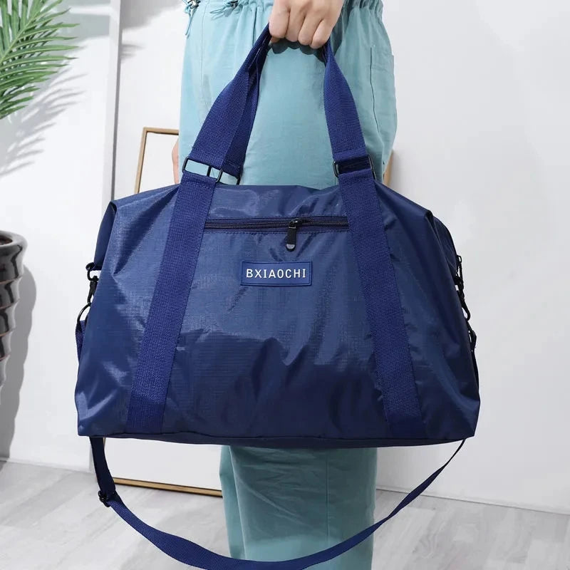 Large Capacity Women Handbag Portable Travel Bag Nylon Duffle Bags