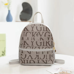 Mini Backpack for Teen Girls Women PU Leather Small Capacity Female