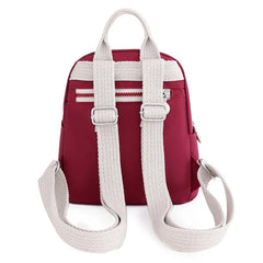 Solid Nylon Backpack For Teenagers Women Mini Backpacks Casual Large Capacity Sc