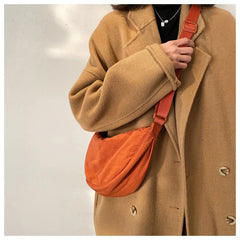 Nylon Crossbody Bag Women Handbags Shoulder Large Capacity Street Fanny Packs