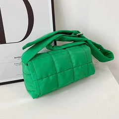 Nylon Cloth Crossbody Bag for Women Small Flap Handbag