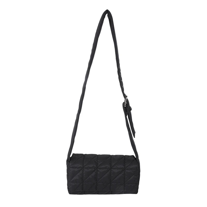 Solid Nylon Ladies Shoulder Bag Crossbody Small Square Female Messenger