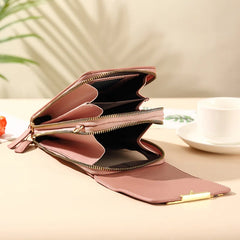 PU Leather Women Bags Wallets Touch Screen Cell Phone Purse Crossbody
