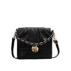 High-Quality PU Leather Pleated Tote Bag for Women