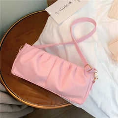 High-Quality PU Leather Women's Handbag Travel Shoulder Bag Armpit Bag