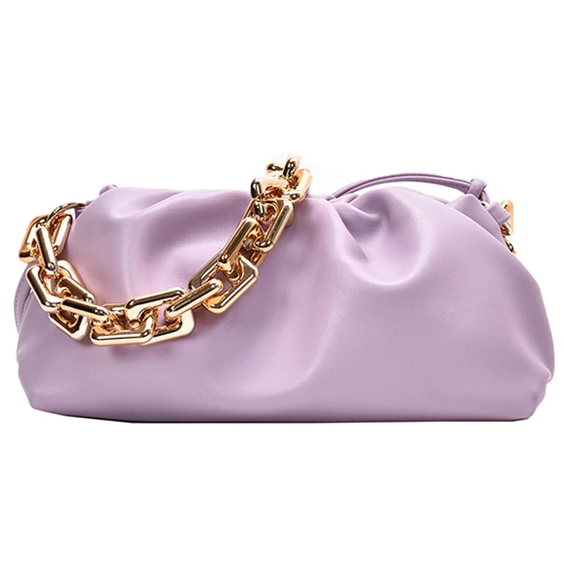 Soft Leather Women's Handbag Travel Shoulder Armpit Bag