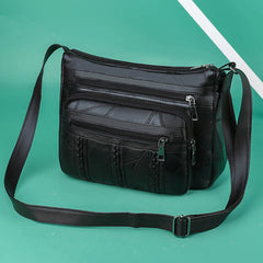 Shoulder Messenger Bag Braided Pocket Women Handbags Totes Clutch Bag