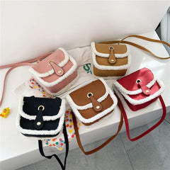 Solid Shoulder Messenger Bag PU Leather Envelope Women Handbags Totes Bags