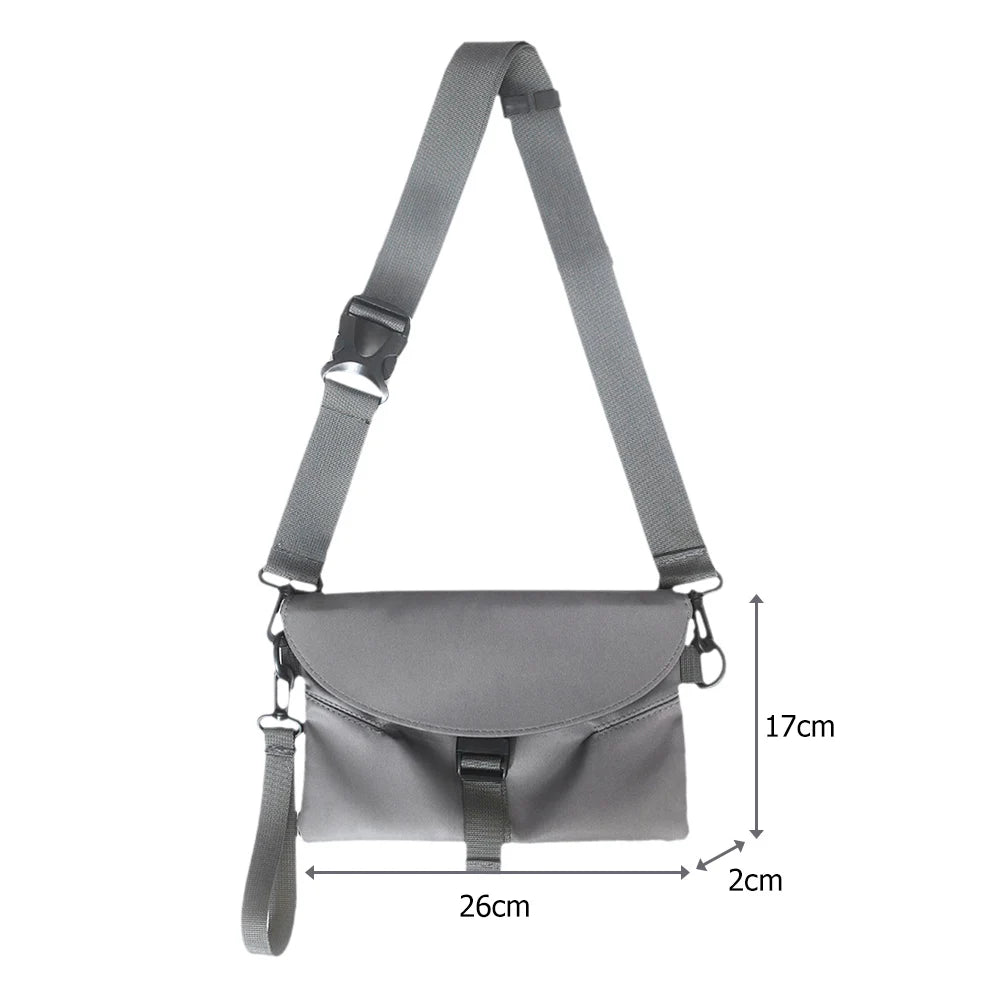 Solid Shoulder Messenger Bag Women Handbags Totes Nylon Crossbody Bags