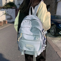 Waterproof Travel Bagpack for Girls Students School Bags Large Capacity Ladies L
