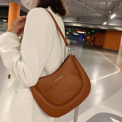 Small PU Leather Crossbody Bags for Women Winter Shoulder Handbags