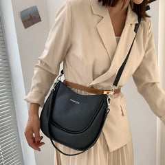 Small PU Leather Crossbody Bags for Women Winter Shoulder Handbags