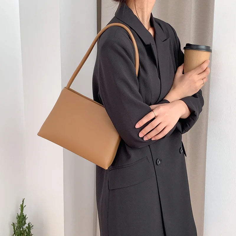 Small PU Leather Shoulder Bags For Women Winter Hit Handbags And Purses
