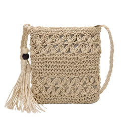 Tassel Shoulder Crossbody Bags Women Summer Beach Messenger