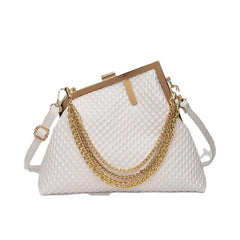 Solid Weave Crossbody Bag Small Clutch Female Party Handbag Lady Shoulder Bag