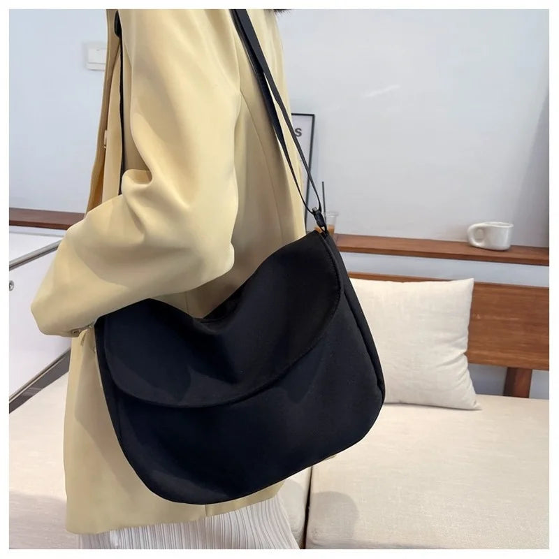 Waterproof Nylon Women's Shoulder Bag Ladies Handbag Messenger Bag