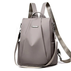 Solid Women Large Capacity Anti-theft Shoulder Bag Backpack
