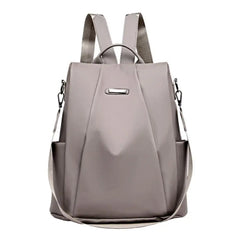 Solid Women Large Capacity Anti-theft Shoulder Bag Backpack
