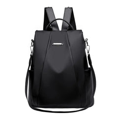 Solid Women Large Capacity Anti-theft Shoulder Bag Backpack
