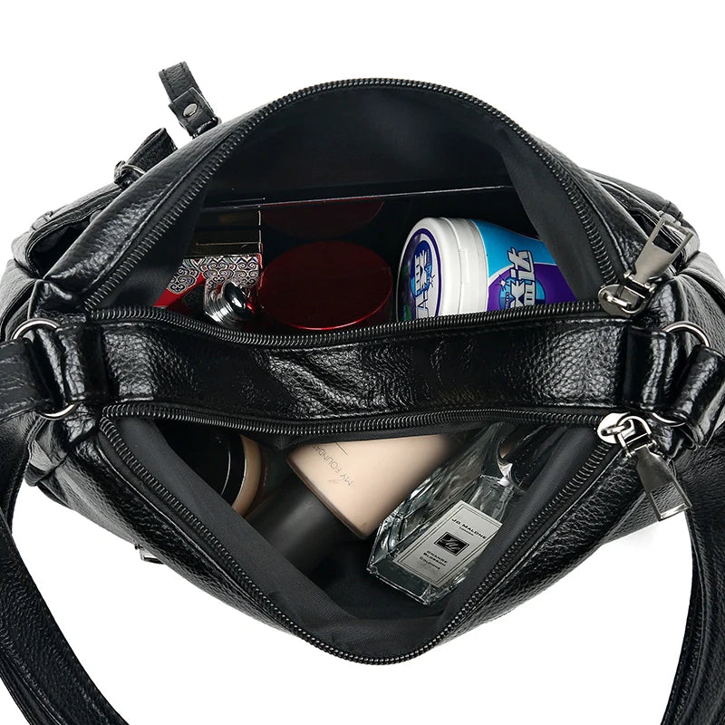 Solid Women Messenger Bags Sheepskin Diagonal Cross Bag Youth Casual