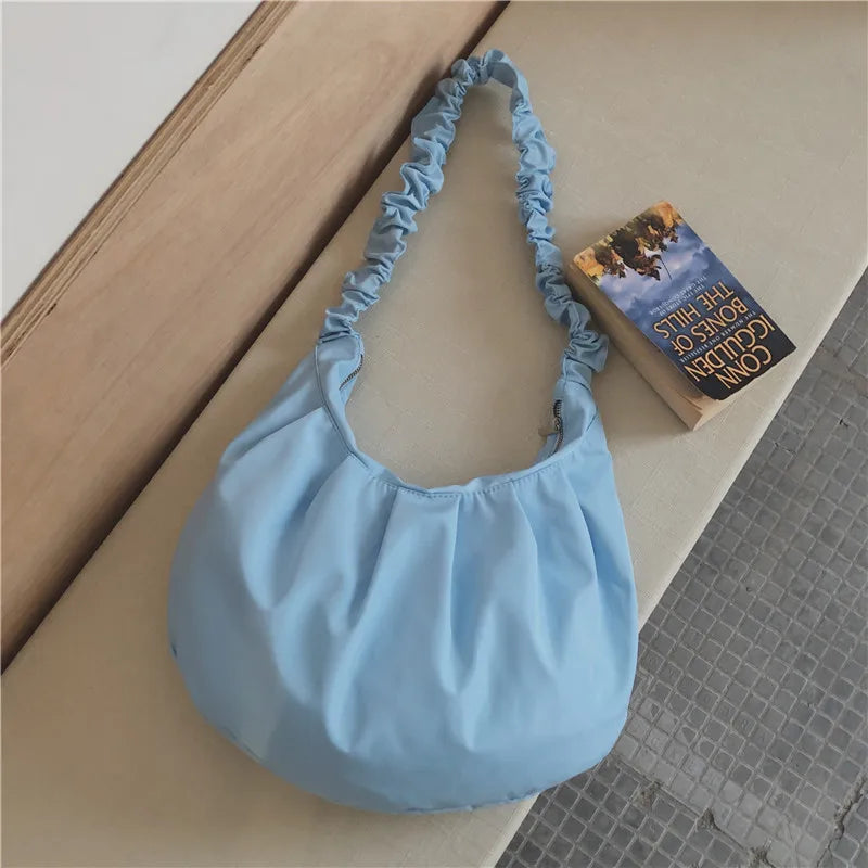 Nylon Shoulder Bag For Women Crossbody High Capacity