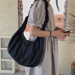 Nylon Shoulder Bag For Women Crossbody High Capacity