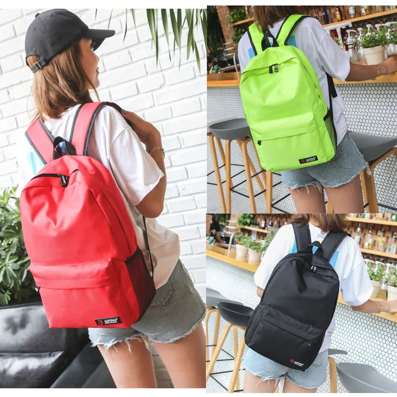Waterproof Colorful Backpack Schoolbag Travel Casual Girls Boys Gift