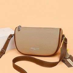 Solid Dumplings Bags Women Leather Shoulder Bag High-quality Crossbody Bags