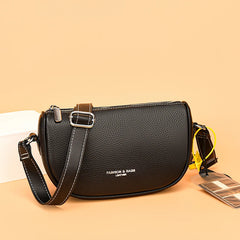 Solid Dumplings Bags Women Leather Shoulder Bag High-quality Crossbody Bags