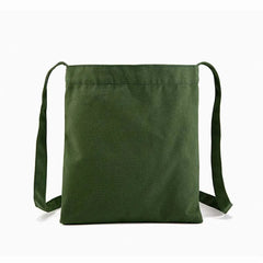 Eco-Friendly Canvas Shoulder Messenger Tote Bag for Women