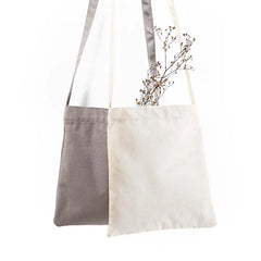 Eco-Friendly Canvas Shoulder Messenger Tote Bag for Women