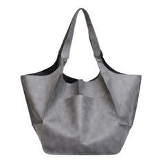 European American Style Leather Shoulder Bag for Women