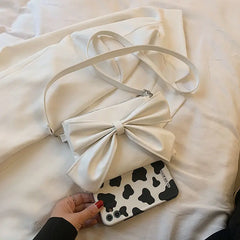 Solid Leather Handbags Detachable All-match Bags for Women