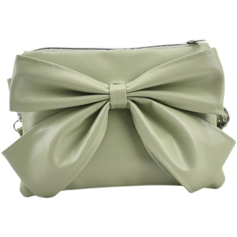 Solid Leather Handbags All-match Bags for Women