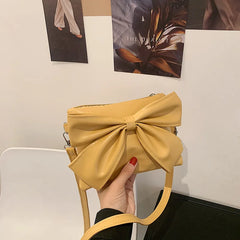 Solid Leather Handbags Detachable All-match Bags for Women