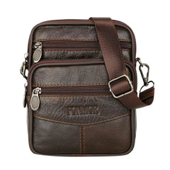 Leather Shoulder Waist Bags Men Women Belt Fanny Packs Phone Pouch