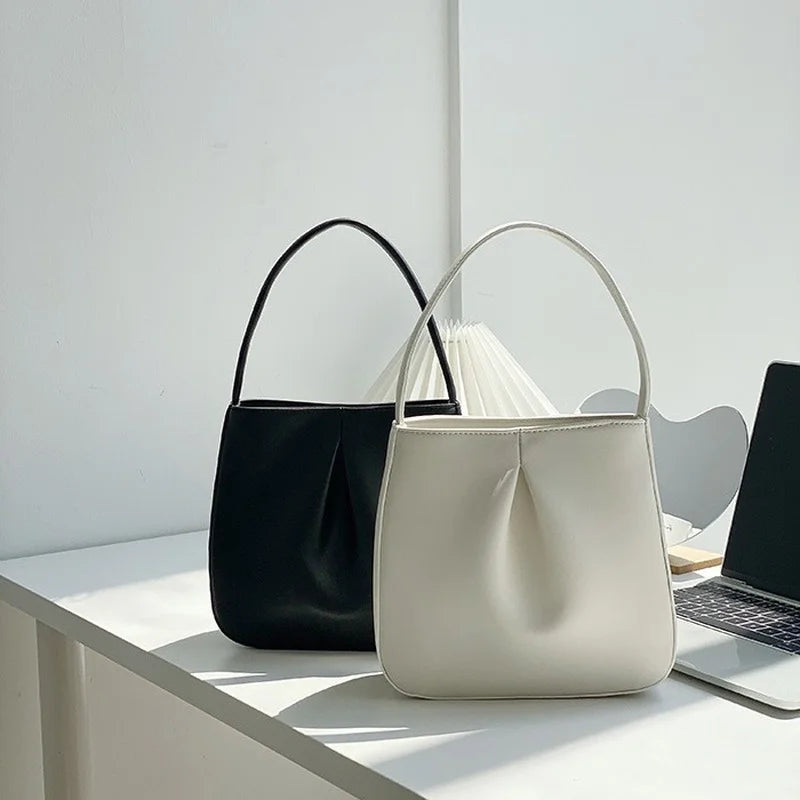 PU Leather Shoulder Bags for Women Versatile Style Handbags