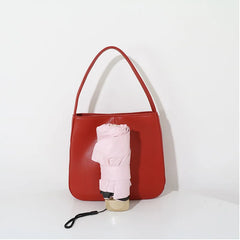 PU Leather Shoulder Bags for Women Versatile Style Handbags