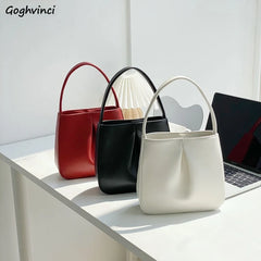 PU Leather Shoulder Bags for Women Versatile Style Handbags