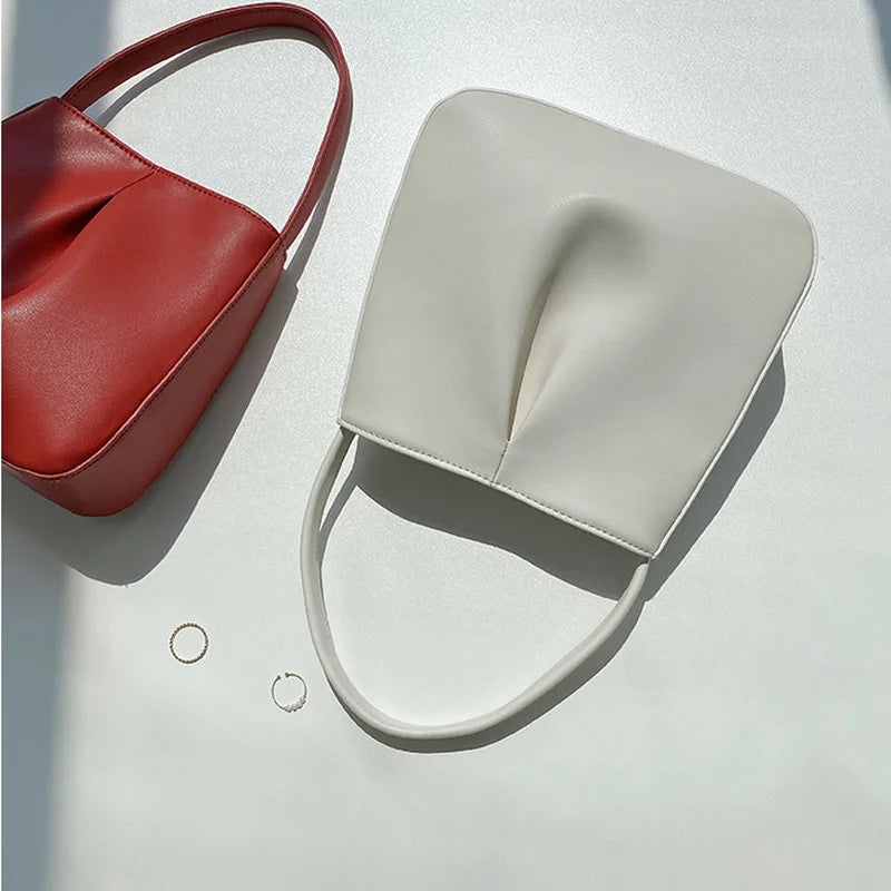 PU Leather Shoulder Bags for Women Versatile Style Handbags