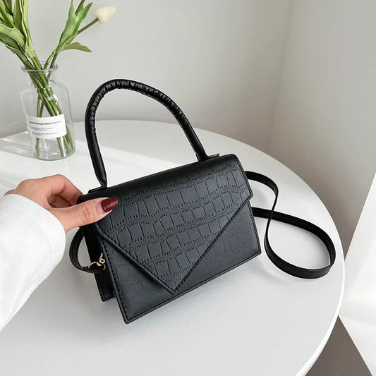Women's Crossbody Shoulder Bag Small Flap Handbag PU Leather