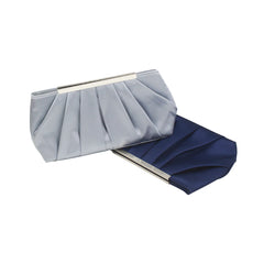 Silk Satin Evening Bag Ruched Clutch Wedding Soft Surface Party Purse