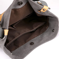 Vintage Multi-function Shoulder Bag Double Conversion Handbag Women Totes KL561