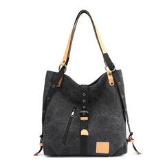 Vintage Multi-function Shoulder Bag Double Conversion Handbag Women Totes KL561