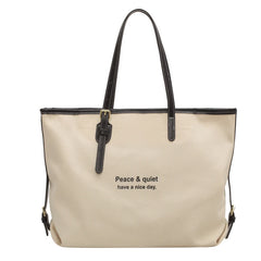 Canvas Tote Shoulder Bag Classic Cotton Large Capacity Soft Winter Package