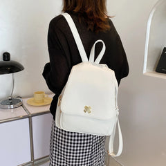 Solid Women Backpacks Female Casual Travel Backpack Ladies Bagpack