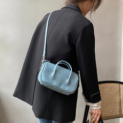 Square Shoulder Bags Women Cross-body Zipper Preppy OL