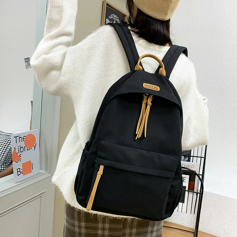 Waterproof Nylon Travel Backpack for Women