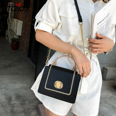 Leather Mini Crossbody Bag Women's Summer Messenger Shoulder Travel Handbag